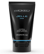 Wicked Jelle Cooling Water Based Anal Gel Lubricant - 4 oz