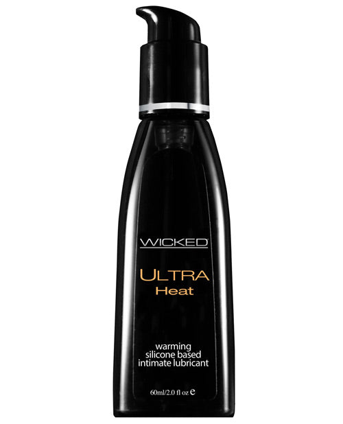 Wicked Ultra Heat Silicone Based Lubricant - 2 oz