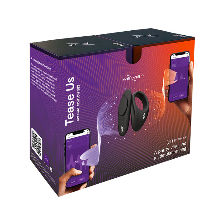 We-Vibe Tease Us - Special Edition Wearable Stimulation Ring & Clitoral Vibrator Set