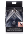 Master Series Dragon's Orbs Nubbed Silicone Magnetic Balls - Black