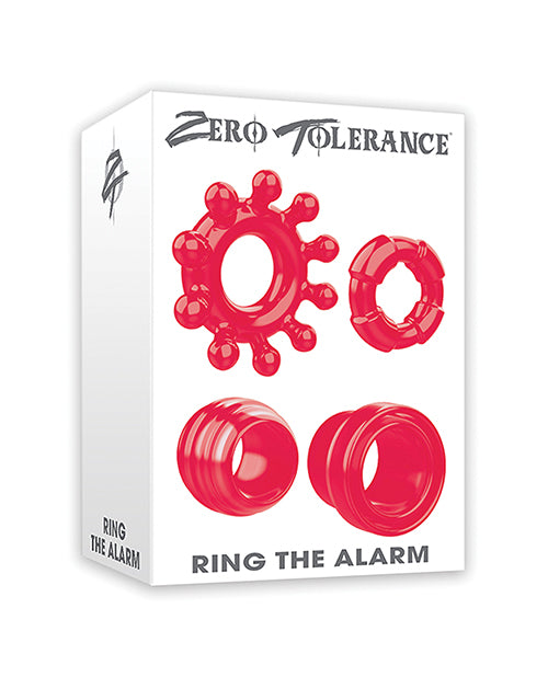 Zero Tolerance Ring the Alarm Cock Ring - Red