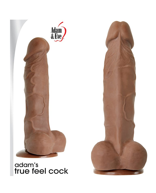 Adam & Eve Adam's True Feel Cock - Caramel