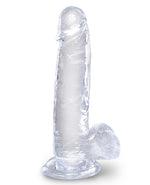 King Cock Clear 7" Cock w/Balls