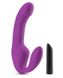 Blush Temptasia Estella Strapless Silicone Dildo - Purple
