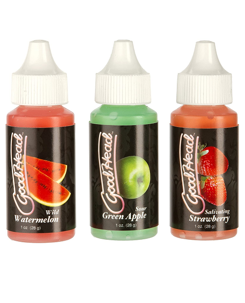 Good Head Tingle Drops - 1oz Bottle Asst. Flavors Pack of 3