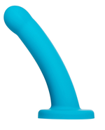 Nexus Solid Silicone 7" Dildo Hux - Turquoise