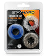 Stay Hard Triple Stretch Cock Rings - Pack of 3