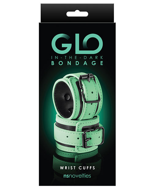 GLO Bondage Wrist Cuff - Glow in the Dark